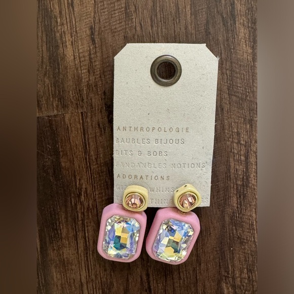 Anthropologie mixed shapes drop earring - Picture 15 of 15